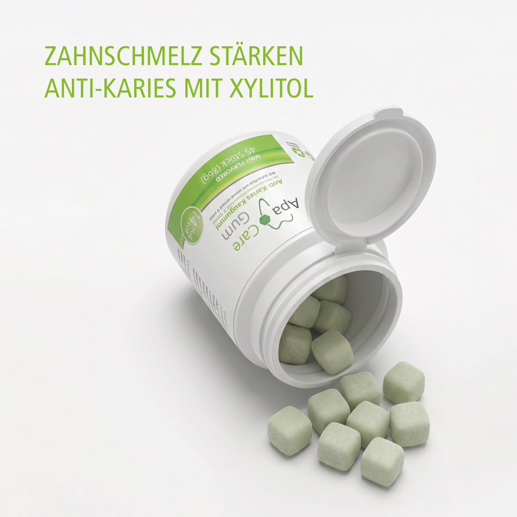 ApaCare Gomme à mâcher anti-carie