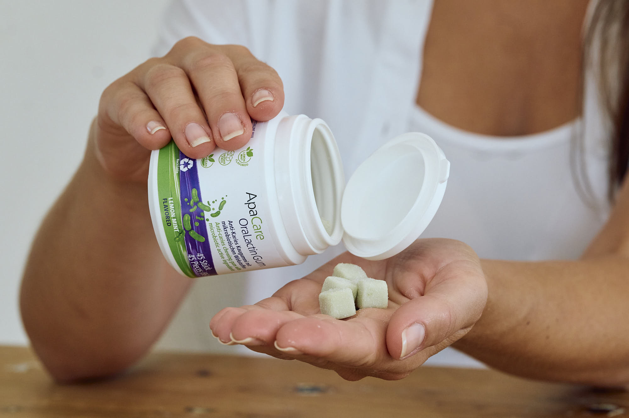 ApaCare Gomme à mâcher anti-carie
