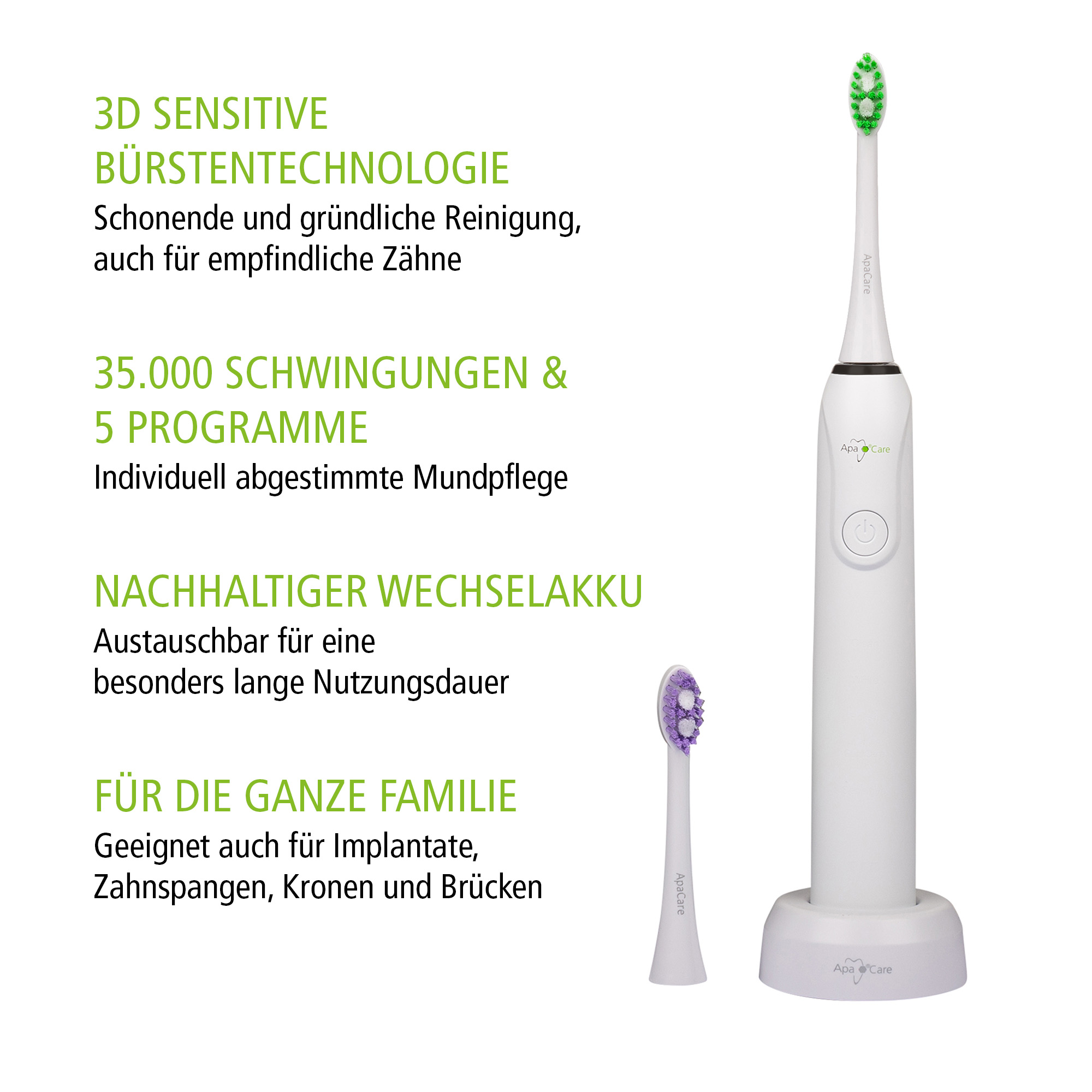 ACCU Change Sonic brosse à dents électrique
