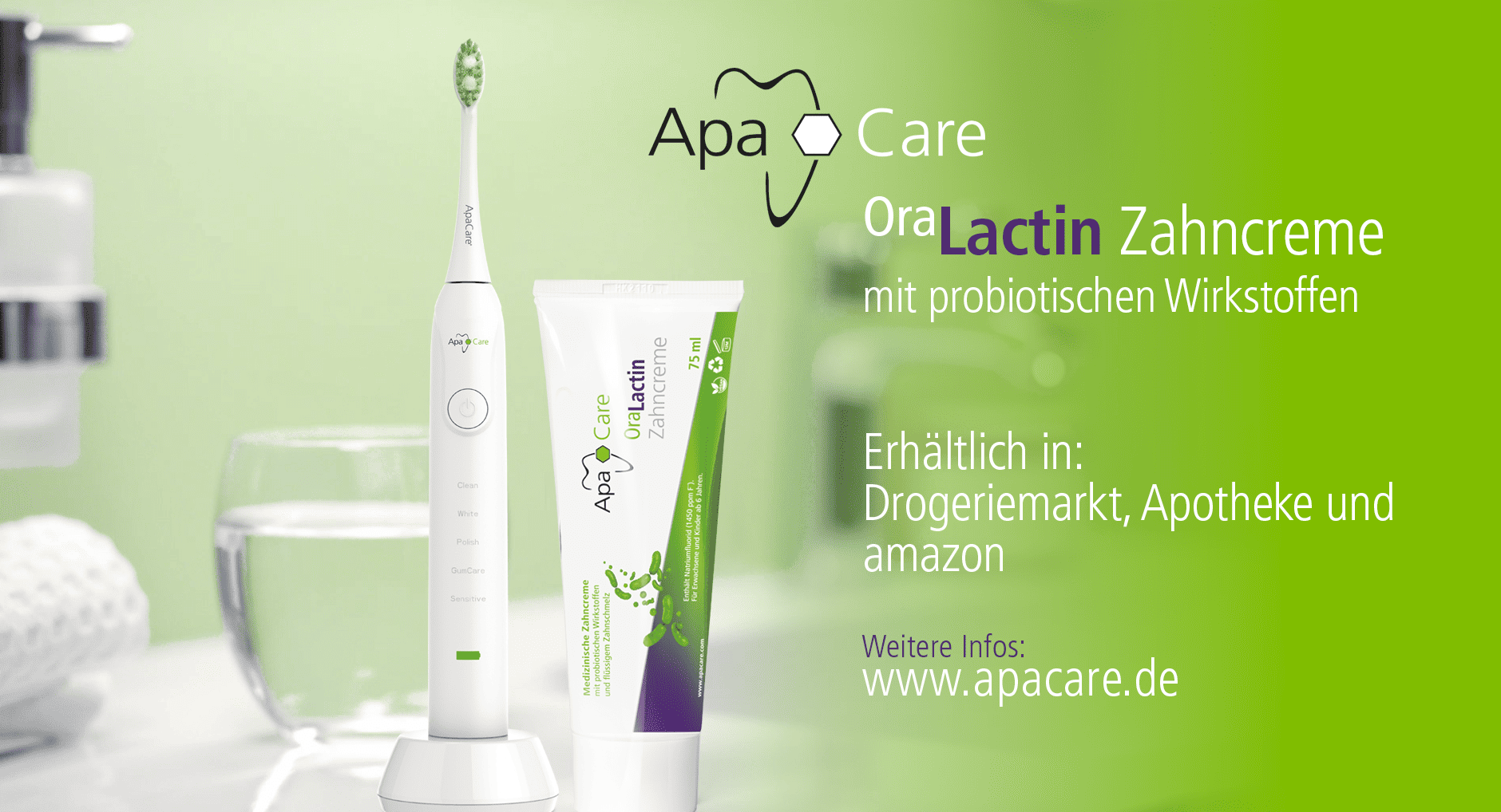 12x Dentifrice médical à action probiotique