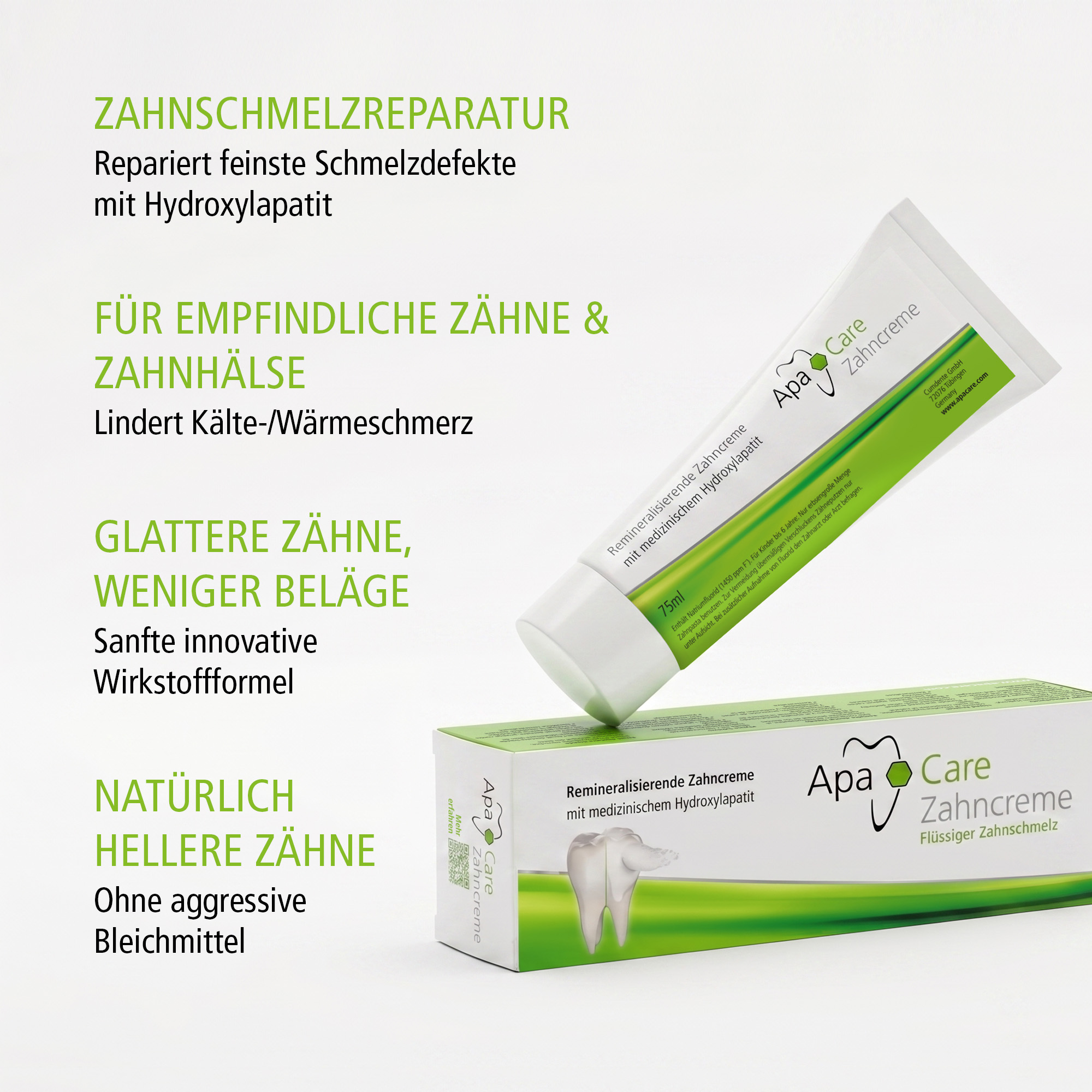 Dentifrice reminéralisant avec molle liquide