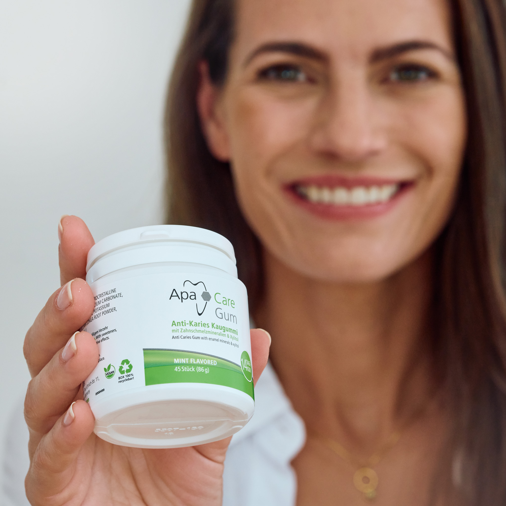 ApaCare Gomme à mâcher anti-carie