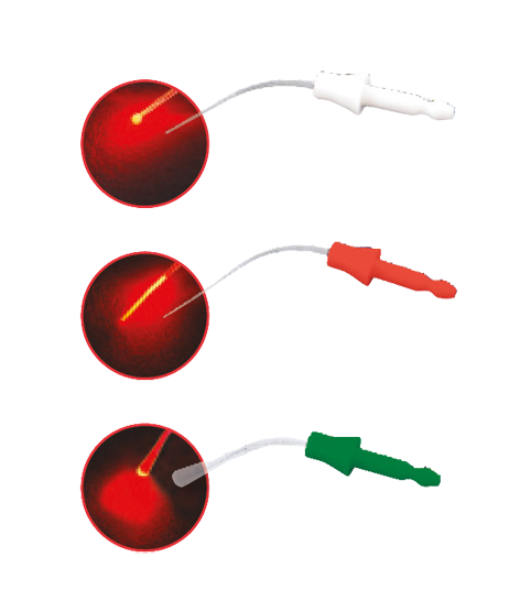PACT Light Guide Universal (blanc) / Endo (rouge) / XL (vert)