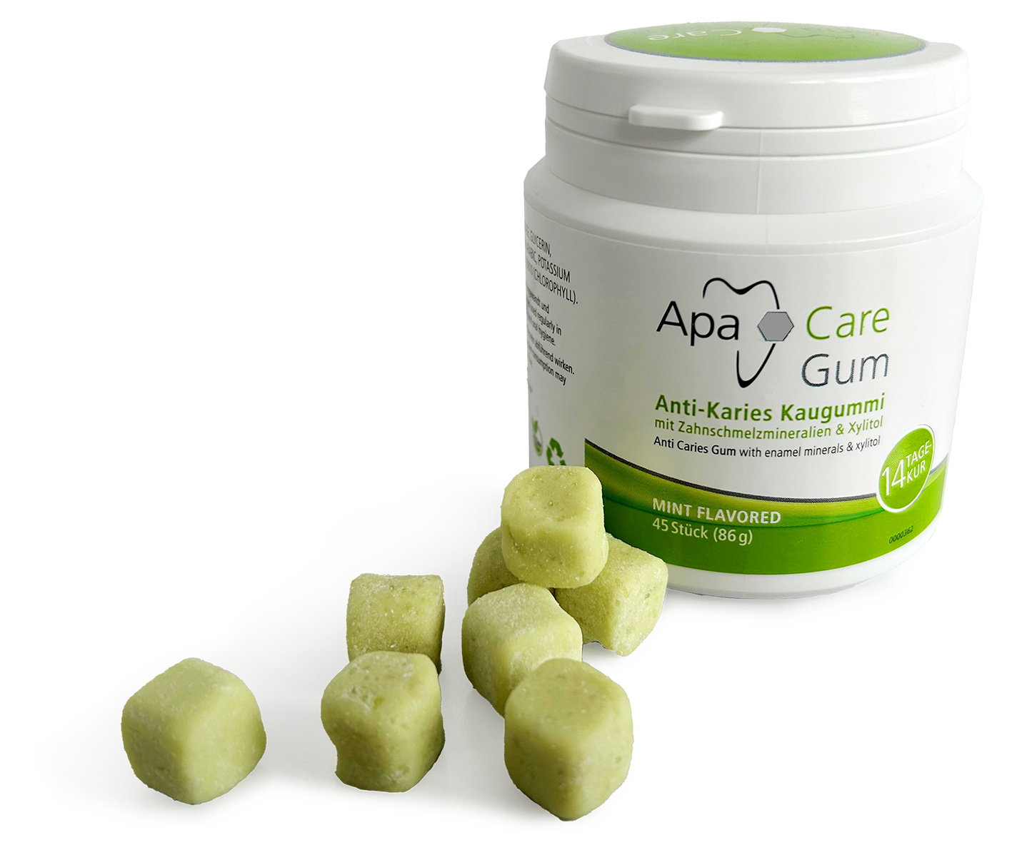 ApaCare Gomme à mâcher anti-carie