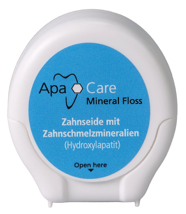 Dentifrice en fil dentaire minéral