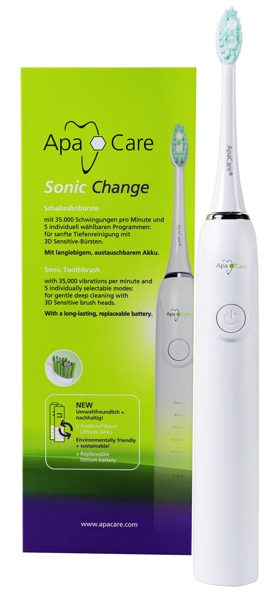 ACCU Change Sonic brosse à dents électrique